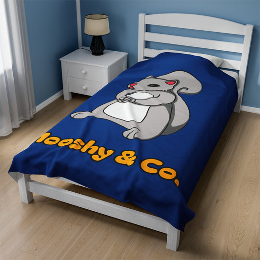 Smooshy plush blanket